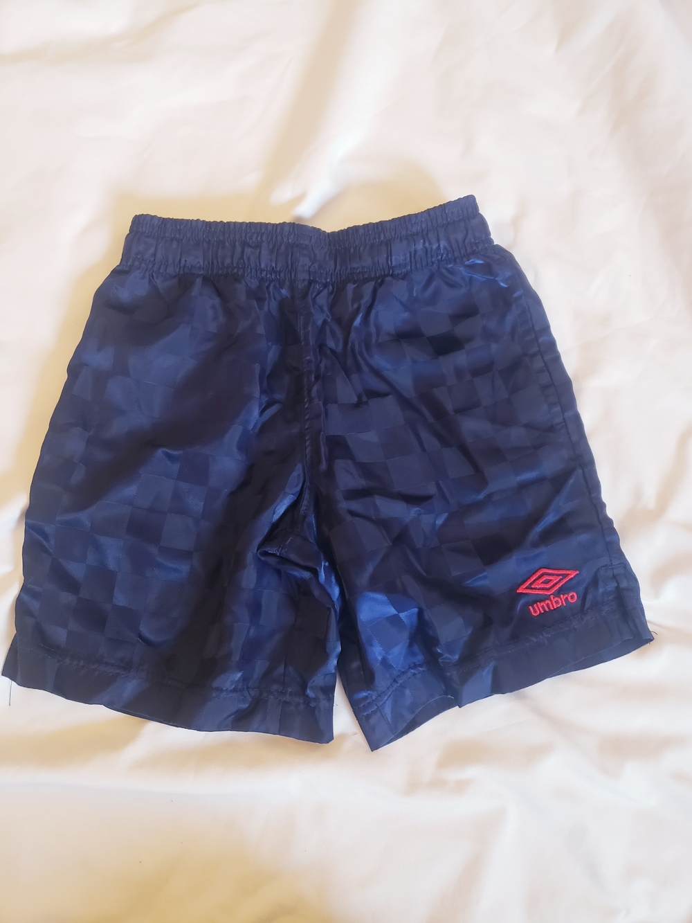 Umbro Boys XS Navy Blue Athletic Shorts